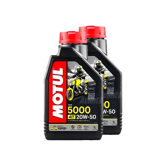 Aceite para Motor 100% Sintético 20W-50 de 2 unidades x 1L / 2L Motul