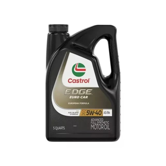 Aceite para Motor 100% Sintético Edge Euro Car 5w40 Garrafa 4.73L Castrol