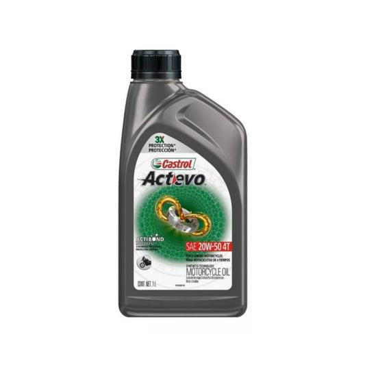 Aceite para Motor Sintético 4t Actevo 20w50 1L Castrol