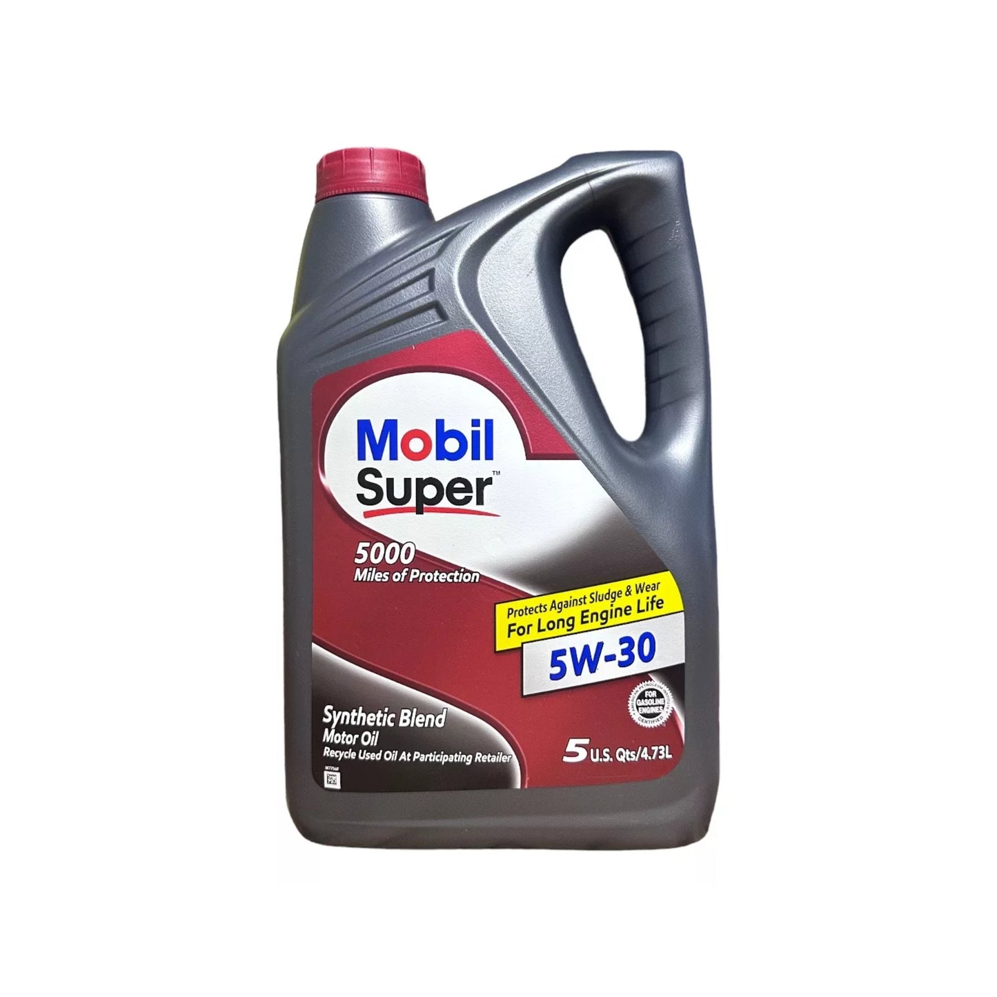 Aceite para Motor Sintético Super 5000 5w30 4.73L Mobil