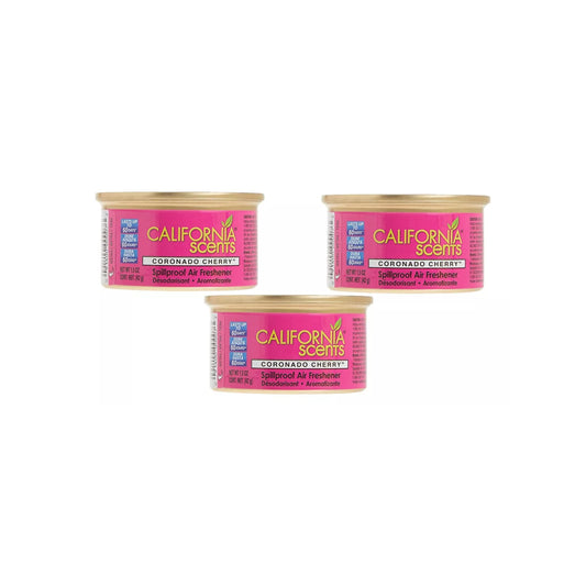 Aromatizante Auto 3 Piezas Pack California Scents