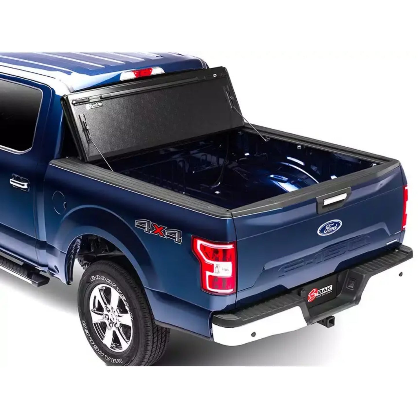 FiberMax Folding Bed Tonneau Cover for Silverado/GMC Sierra 5.9' Double Cab 2019-2024 BAKflip