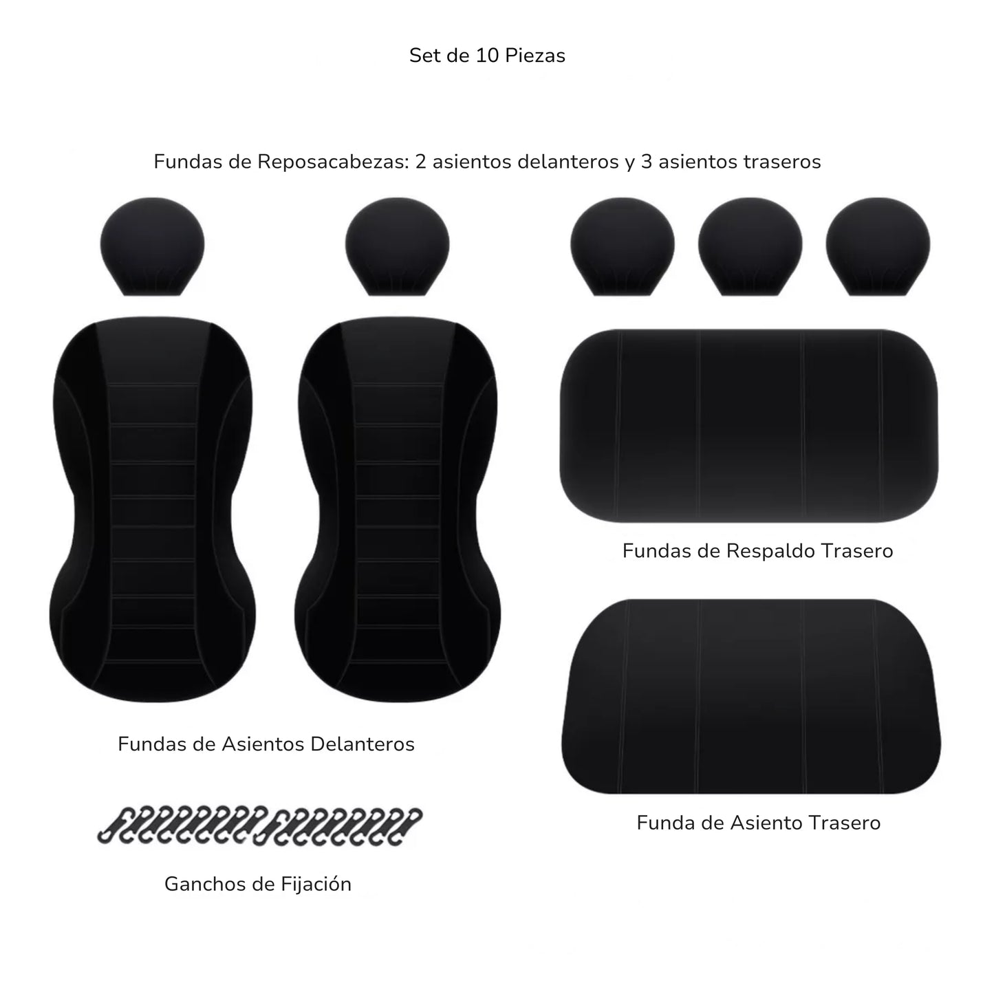 Universal Seat Cover Set AutoCovers Plus Motors