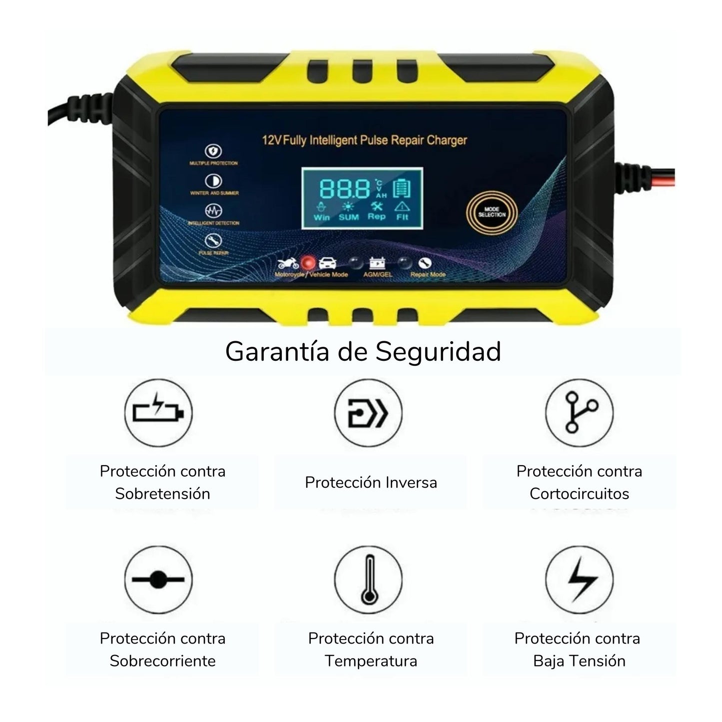 Cargador Inteligente AutoCharge Smart Plus Motors