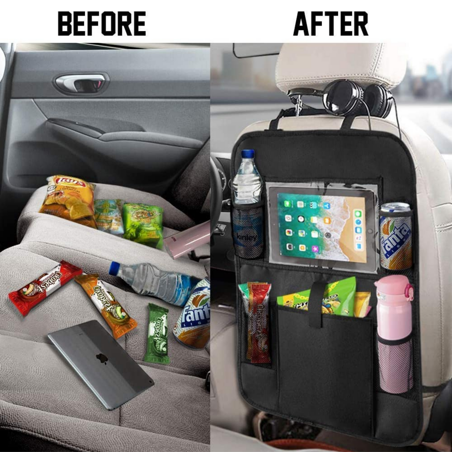 CarSeat Plus Motors Backseat Organizer