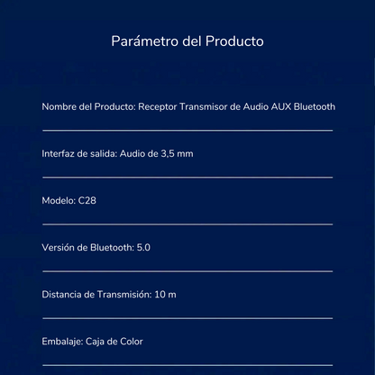 Transmisor de Bluetooth AutoLink Plus Motors